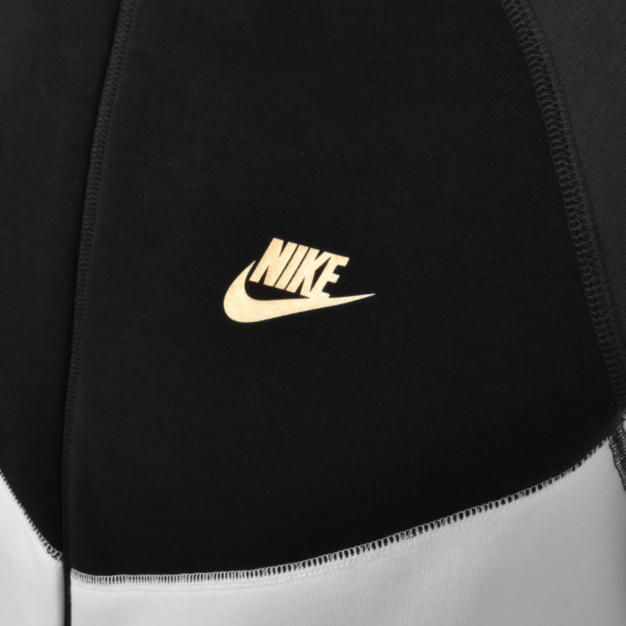 Nike white and gold hoodie best sale